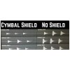 Smokin Ace NEW!!! DRUM / CYMBAL SHIELD FOR CYMBALS UP