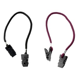 Lovoski 2 Pieces Hat Clip, Strong Lanyard Cord Cap Retainer - Black, Wine