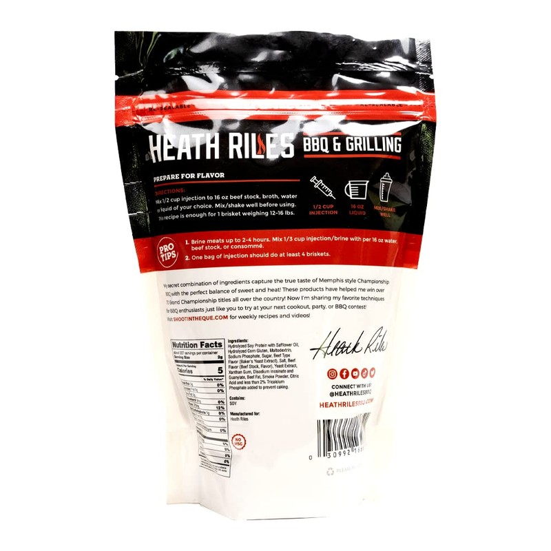 Beef Injection, Heath Riles Meat Injector, Award Winning Beef Injector,