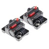 LEVANLIGHTING 2Pcs 60Amp Circuit Breaker DC 12V-48V with Inline Fuse