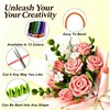 800 PCS Pipe Cleaners Flower Kit, Pipecleaner Flowers Supplies, 13