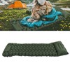 Inflatable Camping Sleeping Pad Green Leakproof Waterproof Portable Outdoor Camping