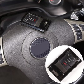 unbrand Gloss Black Remote Key Fob Case Holder Cover For Corvette C7 C6 US