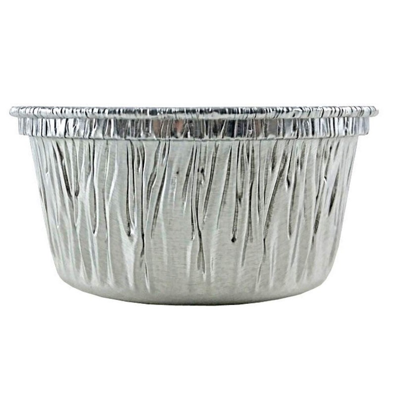 Handi-Foil 4 oz. Aluminum Foil Utility/Muffin/Cupcake Ramekin Cup - Heavy