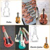 WGPG Music Note Cookie Cutters - 6PCS Large Stainless Steel