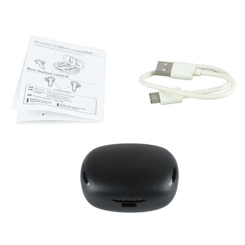 True Wireless Headphones Noise Reduction Low Latency Stereo Bluetooth Earphones