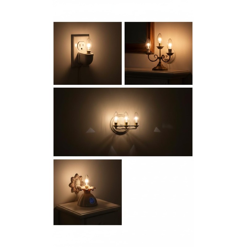 UI PRO TOOLS Clear Night Light Bulbs - 6 PC