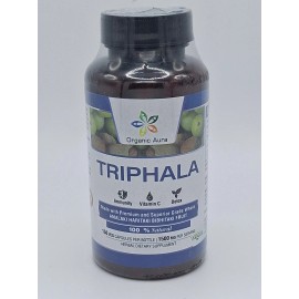 Organic Aura Triphala, 1500mg, 150 capsules
