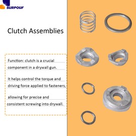 6PK 429634-00 Fit for Clutch Assemblies Replacement DW255 DW276 DW251 DW274 DW998QDK DW275QD