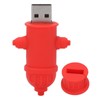 Cartoon Fire Hydrant Shaped USB Flash Drive Cute Home Office