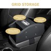 Merdege Armrest Box Storage Box, Multi-Function Center Console Organizer with