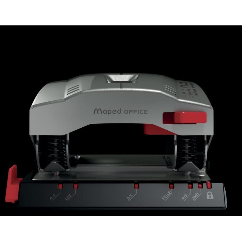 Maped Advanced 2 Hole 30/35 Sheets Metal Punch - Silver