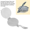 Tortilla Press 7.7in Rust Proof Aluminum Alloy Silver Heavy Duty