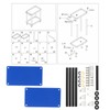 Mini 2‑Tier Tools Storage Trolley Mobile Workshop Garage Repair RC