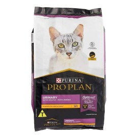 Alimento Pro Plan OptiTract Urinary para gato adulto de raza mediana sabor pollo y arroz de 3 kg