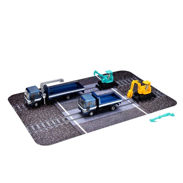 The Truck Collection Torakore Track Track Vehicle Set E Diorama