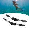 2PCS Diving Spring Fin Strap Stainless Steel Diving Fin Heel