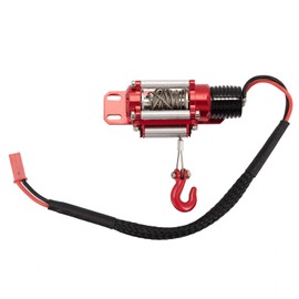 RC Car Metal Steel Wired Automatic Simulated Winch for 1/10 RC Crawler Car Axial TRX4 SCX10 90046 D90