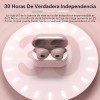 Auricular in-ear gamer inalámbrico Fitpolo Bluepods Mini 1 rosa con