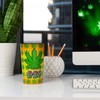 JUST FUNKY 32oz Tall Insulated Tumbler Features a Pot Leaf