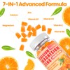 Calcium Magnesium Zinc Gummies with D3 &B6 &K2,1000mg Calcium Gummies