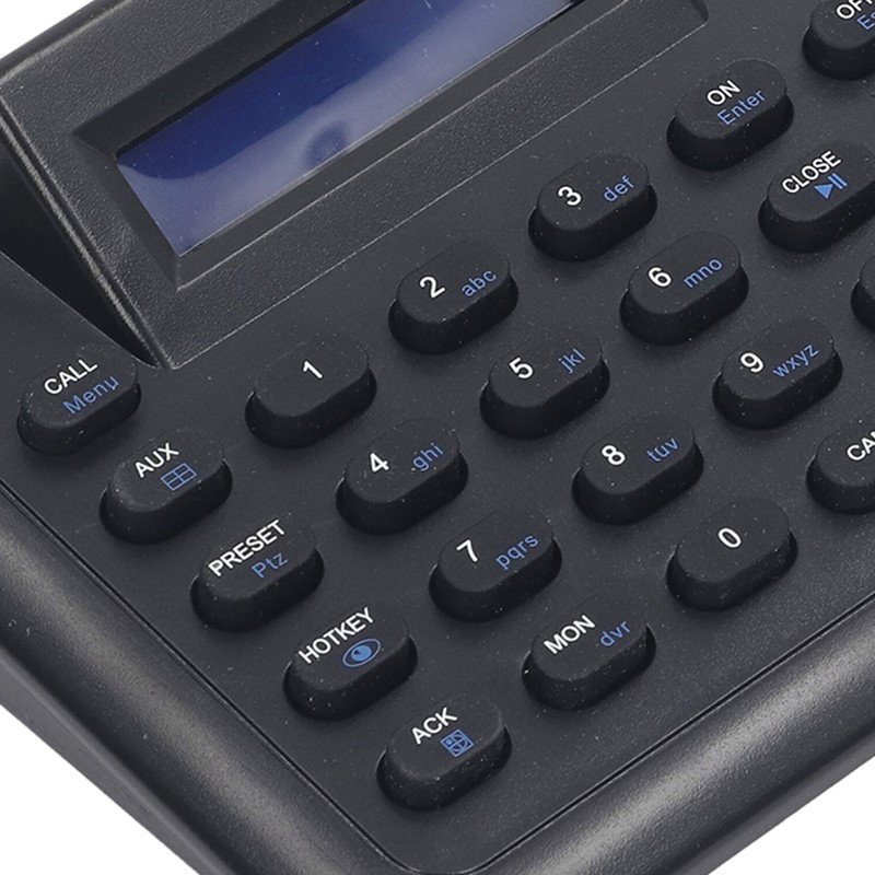 LCD Analog PTZ Camera Keyboard with 4D Joystick PTZ Speed