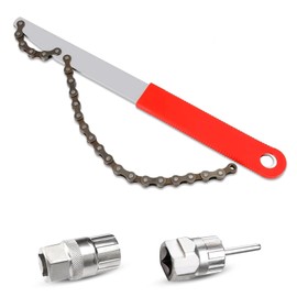 MIYUANGKJ Bicycle Chain Whip Cassette Puller Sprocket Puller and Puller Sprocket Remover Set Cassette Lock Ring Tool Suitable for Cassette Wreath