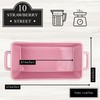 10 Strawberry Street Daisy Loaf Pan, Pink