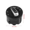 Qiilu Auto Sensor Fog Light Switch with Sensor for MK5