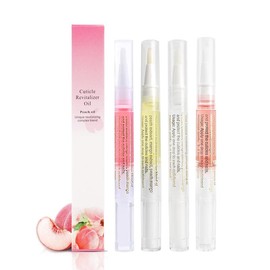 Nail Growth Oil - Nail Oil for Growth, Strength & Repair Cuticle Oil for Nails, Nail Strengthener Organic Nail Growth Oil rejuvenation nail growth oil aojia organic nail oil healthy growth nail  growth  oil 3d  flower  nails jodson  egel  nails:_Peach