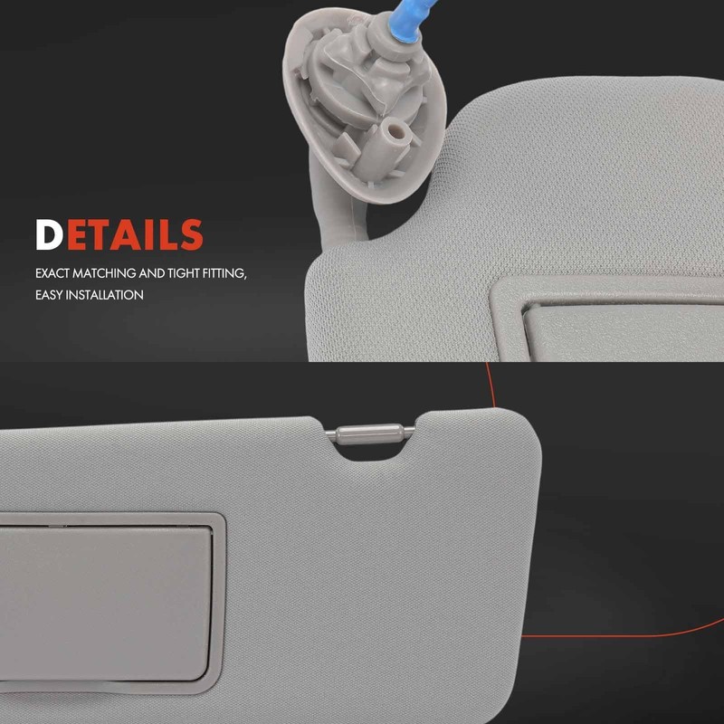 A-Premium Driver Left Side Sun Visor Compatible with Honda CR-V