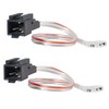 NuIth Car Speaker Wiring Harness Connector Adapter Replacement for Chrysler/Dodge/Jeep/Eagle/Plymouth