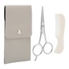 Bluezoo Beard Mustache Scissors Combs Professional Men Hair Grooming Kit