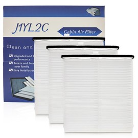 3 Pack White JYC811 Cabin air filter for Mazda 3(2014-2018),Mazda 6(2014-2021),CX-5 (2013-2023), Replacement for CF11811,KD45-61-J6X