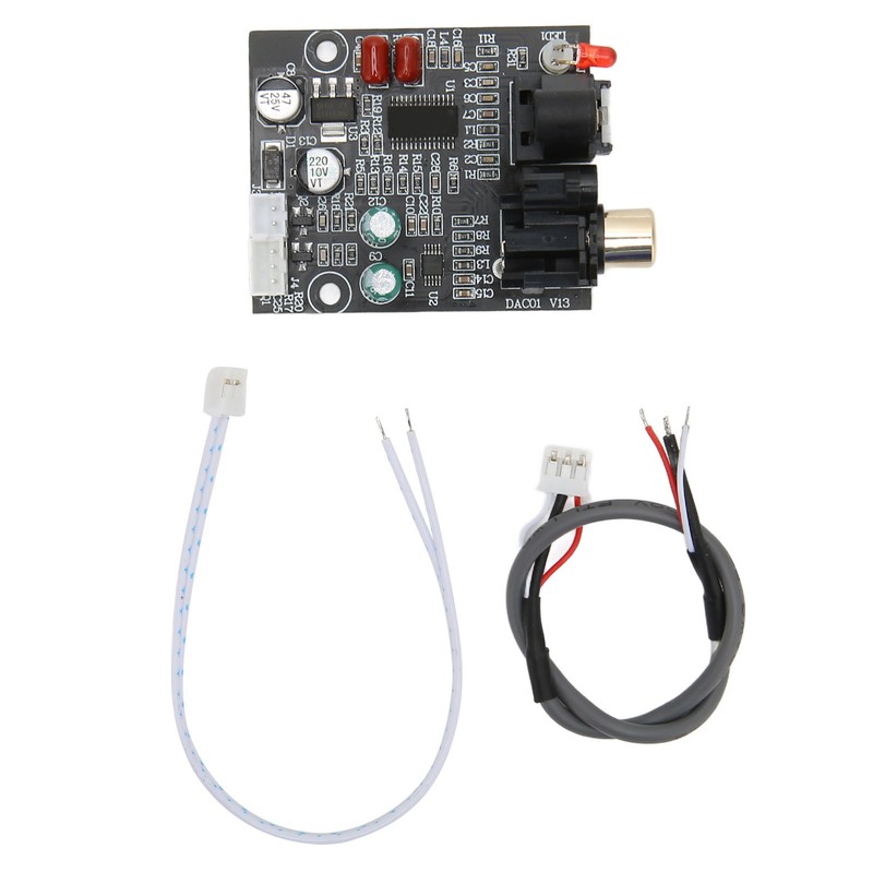 Digital Decoder Module DIY Modified 24 Bits 192K Optical Coaxial