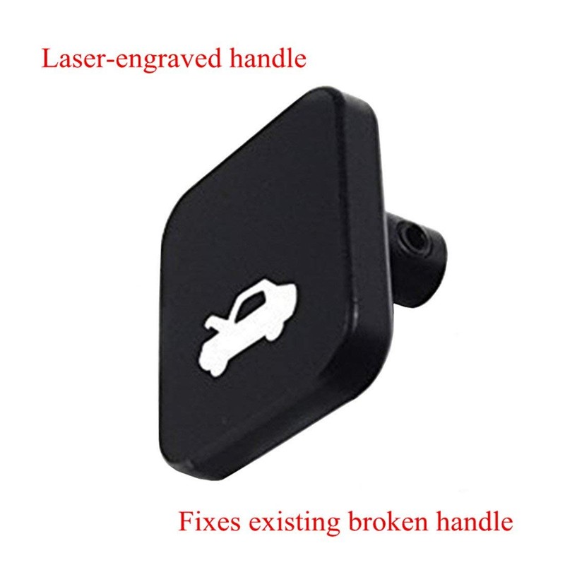 Hood Latch Release Handle Cable Repair Kit Billet Aluminum Replacement