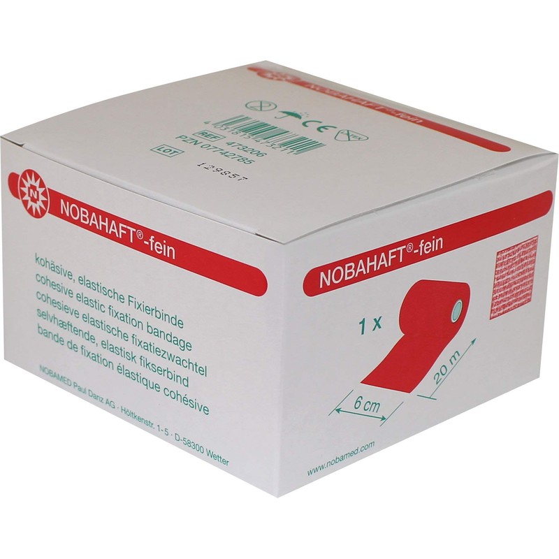 1 x Nobahaft fein Untertape Fixierbinde Haftbinde 20 m x