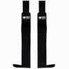 YAYB Pro Wrist Wraps (pair)-Heavy gauge 3mm For Powerlifting and