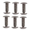 200 Sets Book Binding Screw Environmental Brass Metal Chicago Binding