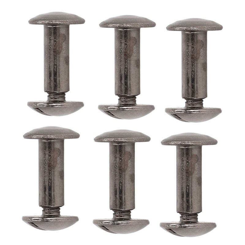 200 Sets Book Binding Screw Environmental Brass Metal Chicago Binding