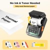 SUPVAN T50M Pro Bluetooth Label Maker Machine with 4 Tapes,
