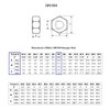 TERF® M5 Hex Hexagon Nut M5 (5mm) Stainless Steel A4