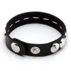 Eigso Custom Constellation Leather Bracelets for Men Women Rivets Punk