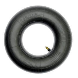 Pack of 2 Inner Tubes for Wheelbarrow Wheel 4.10/3.50-4 with TR87 Valve Replacement Hose for Pneumatic Wheel with Schrader Valve Straight Sliding Truck Inner Tube Wheelbarrow