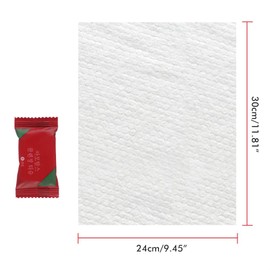 Sahgsa Pack of 100 Compressed Towels, Portable Towels, Tablets, Travel Towel, Disposable Cotton Towels, Compressed Towels for Travel, Sports, Outdoor Activities