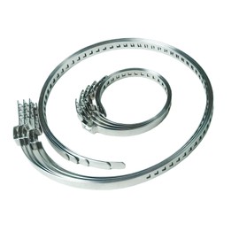 Pack of 10 Universal CV Axle Boot Clamps, Adjustable Clamping Clamp, Axle Gaiter, Stainless Steel CV Joint Clamp, Hose Clamps Set for Most Cars, Exhaust Hose, Hoses