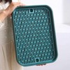 Eabdice Multifunctional Drain Board, Double Layer Drip Tray, Drainer with