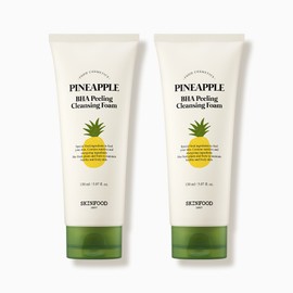 SKINFOOD [SKINFOOD/2pcs] Pineapple BHA Peeling Pore Clearing Cleansing Foam 150ml
