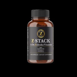 Z-Stack Immune Support Formula – Zinc, Quercetin Dihydrate, Vitamin C & D – Dr. Zelenko Kosher Immune Booster for Viruses & Immune Health – 30 Capsules