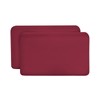 Cushion Cover 25 x 40 cm, Raspberry Red Double Pack,
